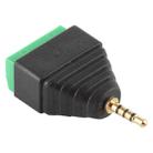 2.5mm Male Plug 4 Pole 4 Pin Terminal Block Stereo Audio Connector - 3