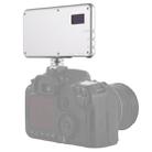 LED011S Pocket 180 LEDs Professional Vlogging Photography Video & Photo Studio Light with OLED Display & Cold Shoe Adapter Mount for Canon / Nikon DSLR Cameras - 8