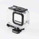 For GoPro HERO8 Black 45m Waterproof Housing Protective Case with Buckle Basic Mount & Screw (Transparent) - 2