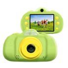 P8 2.4 inch Eight-megapixel Dual-lens Children Camera, Support for 32GB TF Card (Green) - 1
