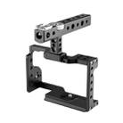 YELANGU C17 YLG0913A Video Camera Cage Stabilizer with Handle for Sony A6600 (Black) - 1