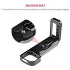YELANGU YLG0715A 1/4 inch Vertical Shoot Quick Release L Plate Bracket Base Holder for Sony A6300 / A6000 / A6100 / A6400 / A6500 (Black) - 3