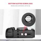 YELANGU YLG0715A 1/4 inch Vertical Shoot Quick Release L Plate Bracket Base Holder for Sony A6300 / A6000 / A6100 / A6400 / A6500 (Black) - 5