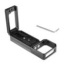 YELANGU CL6 YLG0712A Vertical Shoot Quick Release L Plate Bracket Base Holder for Sony A9 (ILCE-9) / A7 III/ A7R III(Black) - 2