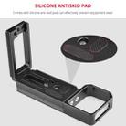 YELANGU CL6 YLG0712A Vertical Shoot Quick Release L Plate Bracket Base Holder for Sony A9 (ILCE-9) / A7 III/ A7R III(Black) - 3