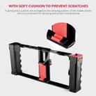 YELANGU PC02A Vlogging Live Broadcast Plastic Cage Video Rig Filmmaking Stabilizer Bracket for iPhone, Galaxy, Huawei, Xiaomi, HTC, LG, Google, and Other Smartphones(Black) - 14