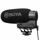 BOYA BY-BM3051S Shotgun Super-cardioid Condenser Broadcast Microphone with Windshield for Canon / Nikon / Sony DSLR Cameras - 1