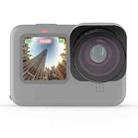 JSR Square Super Wide Angle Fisheye Lens for GoPro HERO10 Black / HERO9 Black (Black) - 1
