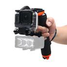 Shutter Trigger + Floating Hand Grip Diving Buoyancy Stick with Adjustable Anti-lost Strap & Screw & Wrench for GoPro HERO7 /6 Black /5 Black - 1