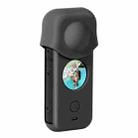 Full Body Dust-proof Silicone Protective Case for Insta360 ONE X2(Black) - 1