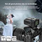 TRIOPO G2 Wireless Flash Trigger 2.4G Receiving / Transmitting Dual Purpose TTL High-speed Trigger for Nikon Camera - 10