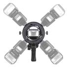 TRIOPO TR-05 Flash Holder Multi-function Camera Universal S-type Holder Accessories Transfer Interface - 1