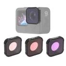 JSR KB Series Diving (Red Magenta Pink) Color Lens Filter for GoPro HERO10 Black / HERO9 Black - 1