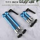 YELANGU 7 inch Adjustable Friction Articulating Magic Arm(Blue) - 10