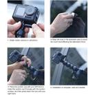 Hose Snake Arm Car Sucker Four-section Universal Suction Cup + Phone Clip for GoPro / Xiaoayi / Xiaomi / AKASO EK5000 / Other Sport Cameras - 6
