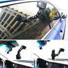 Hose Snake Arm Car Sucker Four-section Universal Suction Cup + Phone Clip for GoPro / Xiaoayi / Xiaomi / AKASO EK5000 / Other Sport Cameras - 9