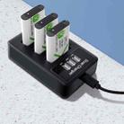For Sony NP-BX1 LCD Display USB Triple Charger with USB Cable (Black) - 1