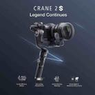 ZHIYUN YSZY017 CRANE 2S 3-Axis Handheld Gimbal Bluetooth Camera Stabilizer with Tripod + Quick Release Plate + Handle for DSLR Camera, Load: 500g (Black) - 2