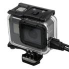 For GoPro HERO5 Skeleton Housing Protective Case Cover with Buckle Basic Mount & Lead Screw - 4