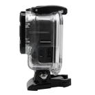 For GoPro HERO5 Skeleton Housing Protective Case Cover with Buckle Basic Mount & Lead Screw - 5