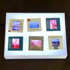 Photo Viewer LED Lightbox Board Box, US Plug (White) - 5