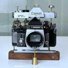 For Canon Non-Working Fake Dummy Camera Model Room Props Display Photo Studio Camera Model (Coffee) - 1