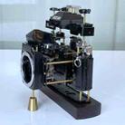 For Ricoh Non-Working Fake Dummy Camera Model Room Props Display Photo Studio Camera Model (Black) - 3
