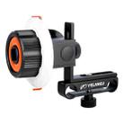 YELANGU F0 Camera Follow Focus with Gear Ring Belt for Canon / Nikon / Video Cameras / DSLR Cameras (Orange) - 1