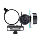 YELANGU F0 Camera Follow Focus with Gear Ring Belt for Canon / Nikon / Video Cameras / DSLR Cameras (Blue) - 2
