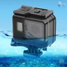 45m Waterproof Housing Protective Case + Touch Screen Back Cover for GoPro NEW HERO /HERO6 /5, with Buckle Basic Mount & Screw, No Need to Remove Lens (Black) - 1