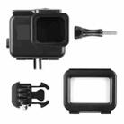 45m Waterproof Housing Protective Case + Touch Screen Back Cover for GoPro NEW HERO /HERO6 /5, with Buckle Basic Mount & Screw, No Need to Remove Lens (Black) - 2