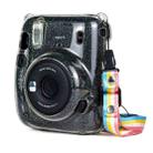 Glitter Power Crystal Case with Strap for FUJIFILM Instax mini 11 (Transparent) - 1
