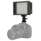 HD-160 White Light LED Video Light on-Camera Photography Lighting Fill Light for Canon, Nikon, DSLR Camera with 3 Filter Plates - 1