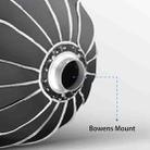 TRIOPO KP2-70 70cm Speedlite Flash Deep Parabolic Softbox Bowens Mount Diffuser(Black) - 6