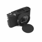 Soft Silicone Protective Case for Sony Cyber-Shot RX100 VII / RX100 M7 (Black) - 1