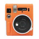 Soft Silicone Protective Case for Fujifilm Instax mini 40 (Orange) - 1