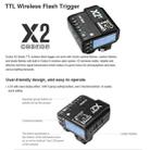Godox X2T-N E-TTL II Bluetooth Wireless Flash Trigger for Nikon (Black) - 6