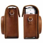 Retro Full Body Camera Leather Case Bag with Strap for FUJIFILM Instax mini 11 (Brown) - 4