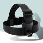 Elastic Mount Belt Adjustable Head Strap with Phone Clamp & Screw & S-type Adapter for GoPro HERO10 Black / HERO9 Black /8 /7 /6 /5, Xiaoyi and Other Action Cameras, Smarphones(Black) - 2