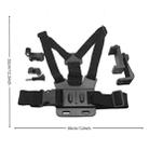 Adjustable Body Mount Belt Chest Strap with Phone Clamp & S-type Adapter & J Hook Mount & Long Screw for GoPro Hero11 Black / HERO10 Black / HERO9 Black / HERO8 Black / HERO7 /6 /5 /5 Session /4 Session /4 /3+ /3 /2 /1, Insta360 ONE R, DJI Osmo Action and Other Action Cameras, Smartphones(Black) - 2
