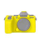 Soft Silicone Protective Case for FUJIFILM X-S10(Yellow) - 1