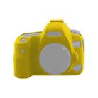 For Canon EOS 6D Mark II Soft Silicone Protective Case (Yellow) - 1