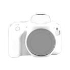 For Canon EOS 200D / EOS 200D Mark II Soft Silicone Protective Case(White) - 1