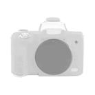 For Canon EOS M50 Mark II / M50 II Soft Silicone Protective Case(White) - 1