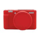 Soft Silicone Protective Case for Sony ZV-1 (Red) - 1