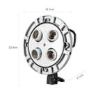Godox TL-4 4 in 1 E27 Socket Tricolor Bulb Light Lamp Head Mount(AU Plug) - 2