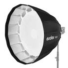 Godox P90H 90cm Deep Parabolic Softbox Reflector Diffuser Studio Light Box (Black) - 1