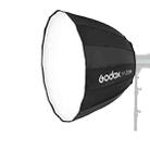 Godox P120H 120cm Deep Parabolic Softbox Reflector Diffuser Studio Light Box (Black) - 1