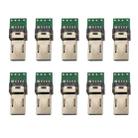 10 PCS 15-Pin USB PCB Connector Micro USB Plug Adapter for Sony Camera Data Cable - 3