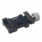 DC38Q Arca Swiss Quick Release Clamp Adapter Plate Mount(Black) - 1